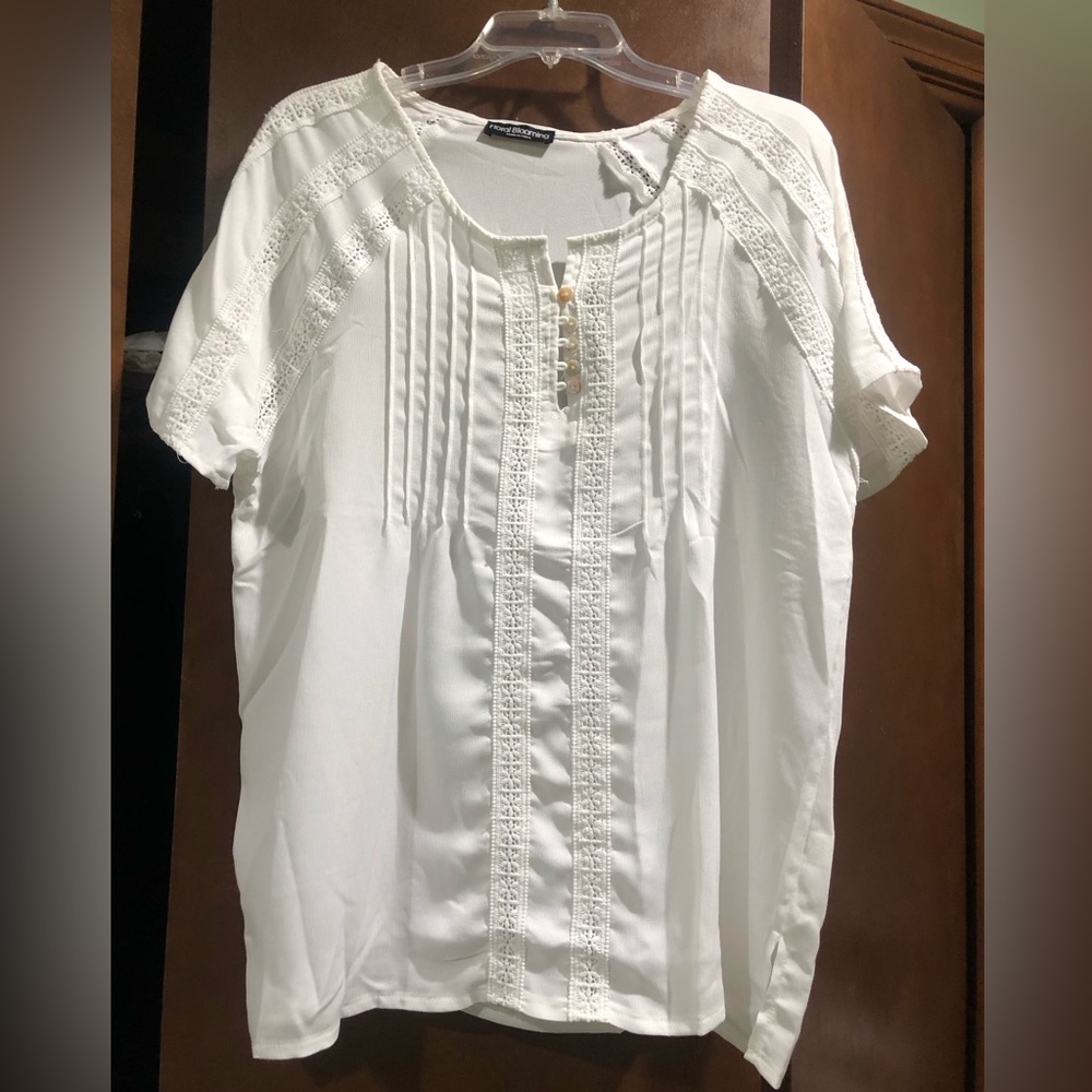 White lace top